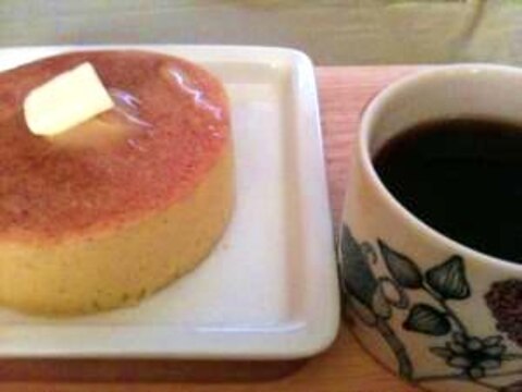 ふっくら分厚い～ホットケーキ♪